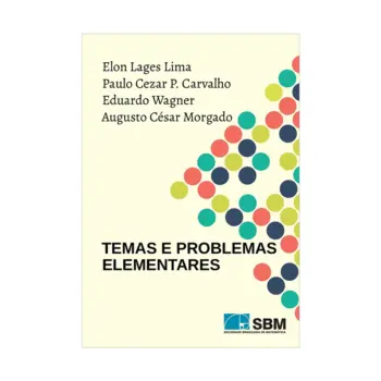 Capa do livro Temas e Problemas Elementares, 5ª edição de 2025, da Coleção PROFMAT, publicado pela SBM.