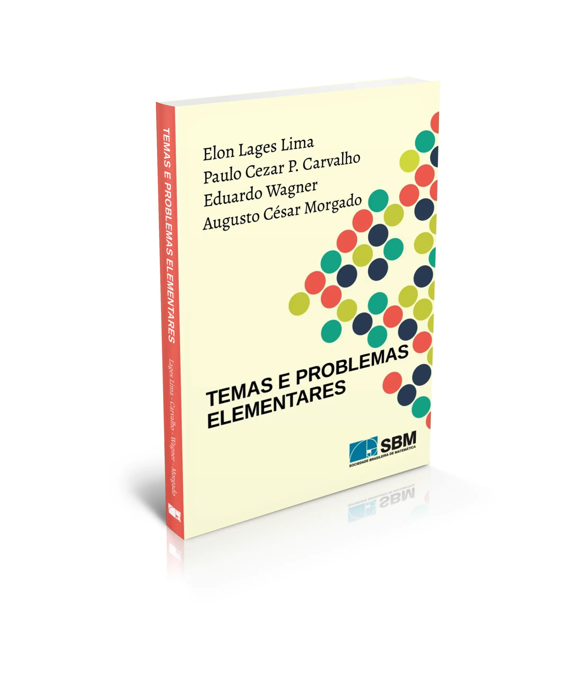 Mockup do livro Temas e Problemas Elementares, 5ª edição de 2025, da Coleção PROFMAT, publicado pela SBM.