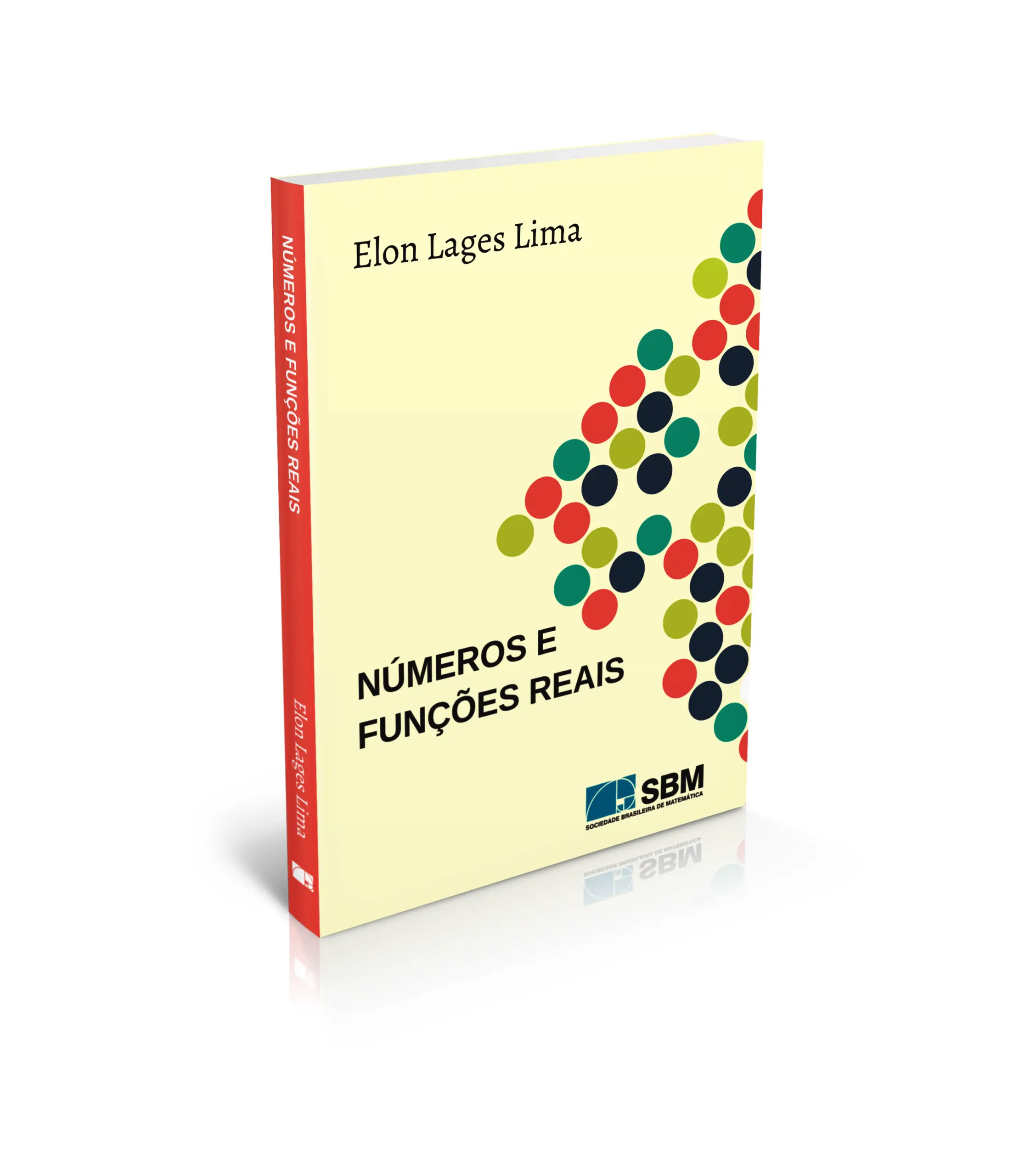 Mockup do livro Números e Funções Reais - Elon Lages Lima